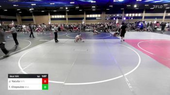 83 lbs Quarterfinal - Jaden Yacuta, Outlaws WC vs Theo Eliopoulos, Boulder Bandits