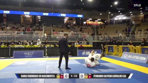 Fernando Halyson Carvalho Leal vs Danilo Rodrigues Do Nascimento L 2025 Pan Jiu Jitsu IBJJF Championship