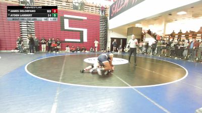 157 lbs Consi Of 8 #1 - James Delorfano, Woburn vs Ayden Lambert, Somerset Berkley