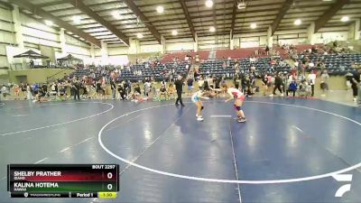 125 lbs Cons. Semi - Kalina Hotema, Hawaii vs Shelby Prather, Idaho