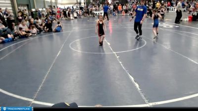 42-53 lbs Cons. Round 3 - Rose Myers, Kearney Matcats vs Tanis Reick, Cozad Youth Wrestling Club