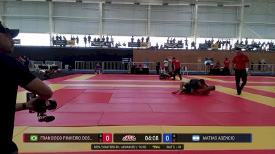 Francisco Pinheiro Dos Santos Ne vs Matias Asencio 2025 ADCC South American Championship