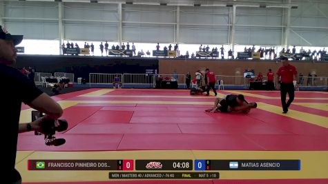 Francisco Pinheiro Dos Santos Ne vs Matias Asencio 2025 ADCC South American Championship