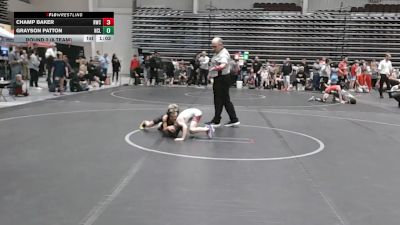 48 lbs Round 2 (8 Team) - Grayson Patton, NC Legend vs Champ Baker, Reaper WC