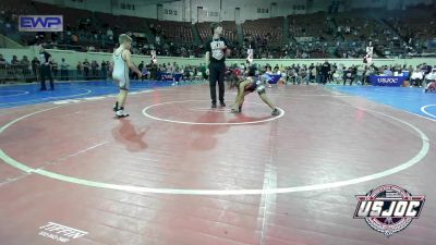 90 lbs Consi Of 4 - Kingson Ballard, TEAM CONQUER vs Beckett Parker, Deer Creek Wrestling Club