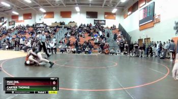 113 lbs Semifinal - Max Ohl, Ashland vs Carter Thomas, Northmor