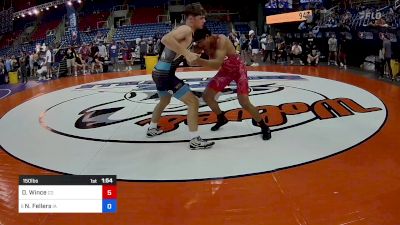 150 lbs Rnd Of 32 - Dj Wince, CO vs Nolan Fellers, IA