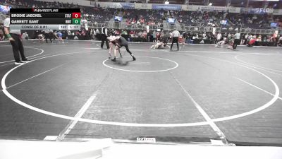 133 lbs Consi Of 8 #1 - Brodie Jaeckel, Station Camp vs Garrett Gant, Hinton Blackhawks