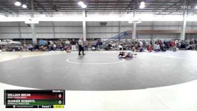 105 lbs Round 2 - William Bruni, Small Town Grims vs Gunner Roberts, Homedale Wrestling