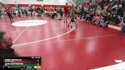 63-68 lbs Round 3 - Avery Reynolds, Wiggins Youth vs Zane Huntington, HRA