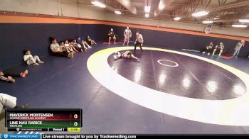 85-93 lbs Round 4 - Maverick Mortensen, Aviator Wrestling Academy vs Line Nau Rarick, Westlake