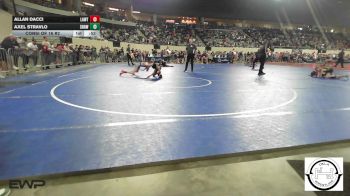 76 lbs Consi Of 16 #2 - Allan Dacci, Lawton, MacArthur Ok vs Axel Stravlo, Shawnee Wrestling