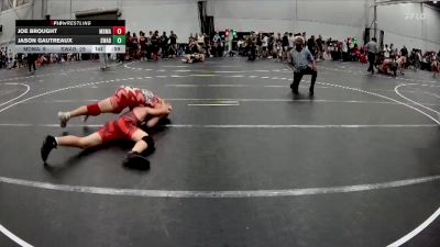 157 lbs Round 3 (6 Team) - Joe Brought, Maryland Mallets vs Jason Gautreaux, Savage WA Black