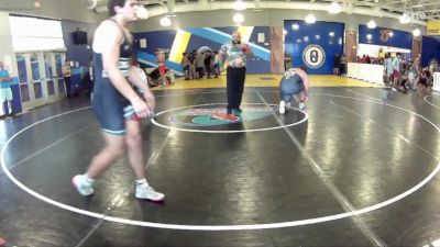 285 lbs Quarters & Wb (16 Team) - Levi Peeples, OutKast WC vs Jakari Johnson, Eagles WC