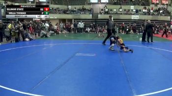 65 lbs Round 1 - Della Thomas, Levici Prep vs Ellinor Statz, Pardeeville Boys Club