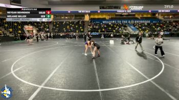 145 lbs Champ. Round 1 - Melanie Miller, Central DeWitt vs Reygan Behrends, Maple Park (Kaneland)