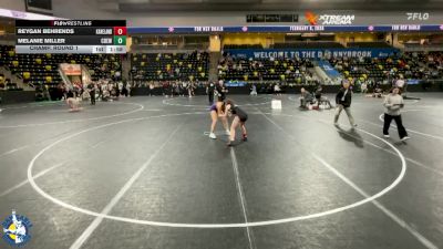 145 lbs Champ. Round 1 - Melanie Miller, Central DeWitt vs Reygan Behrends, Maple Park (Kaneland)