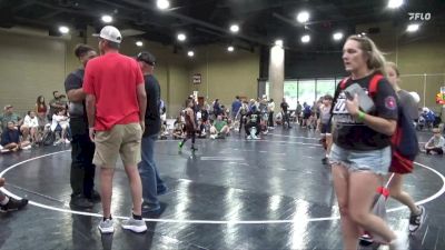 75 lbs Round 5 (6 Team) - AJ Rogers, North DeSoto Red WA vs Liam Crousillac, Gulf Coast WC
