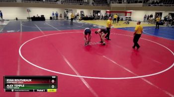 160 lbs Cons. Round 2 - Ryan Routhieaux, Luxemburg-Casco vs Alex Temple, Totino-Grace