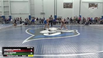 184 lbs Quarterfinal - Gavin Wagner, Elizabethtown vs Vincenzo Corvetto, Roanoke College
