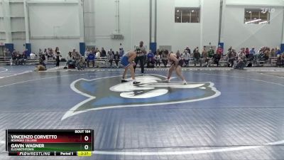 184 lbs Quarterfinal - Gavin Wagner, Elizabethtown vs Vincenzo Corvetto, Roanoke College