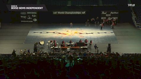 Boise Gems Independent "Boise ID" at 2026 WGI Percussion/Winds World Championships