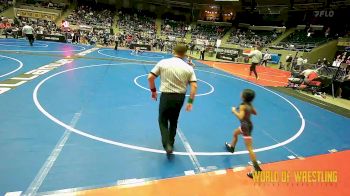 43 lbs Round Of 16 - Hudson Waag, Keystone Wrestling Club vs Zara Bongcaron, Red Star Wrestling Academy