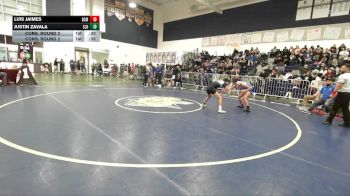 106 lbs Cons. Round 2 - Justin Zavala, Sonora (La Habra) vs Luis Jaimes, Bishop Amat
