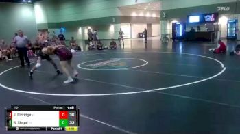 152 lbs Round 4 (6 Team) - James Eldridge, Social Circle vs Bear Siegal, Tallahassee War Noles