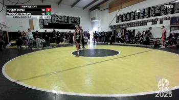 108 lbs Cons. Round 2 - Trent Lopez, Vacaville Wrestling Club vs Bradley Burdine, Folsom Middle School
