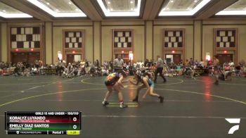 100/110 Cons. Round 3 - Koralyz Luyando, Pocono Mountain Regional WA vs Emelly Diaz Santos, Cordoba Trained