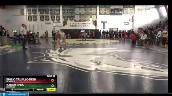 132 lbs Champ. Round 2 - Emilio Trujillo-Deen, Monarch vs Kailer Rhea, Durango