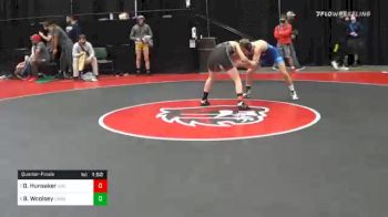 120 lbs Quarterfinal - Dallan Hunsaker, Unattached 5 vs Blake Woolsey, Unattached 59