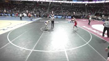II-132 lbs Quarterfinal - Gavin Nordberg, Unatego/Unadilla Valley/Franklin vs Zakk Larue, Copenhagen