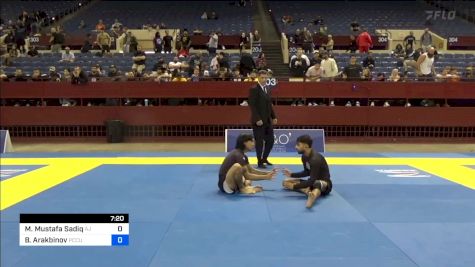 Mohammed Mustafa Sadiq vs Bair Arakbinov 2024 Pan IBJJF Jiu-Jitsu No-Gi Championship