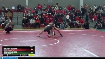 133 lbs Finals (2 Team) - Drew Magness, Mount Union vs Stuart Donlan, Olivet College