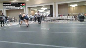 123 lbs Consi Of 16 #1 - Lyla Boylan, Team Bc vs Clarissa Cisneros, Northview