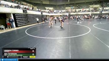 171 lbs Semifinal - Andrew Torres, Waconia vs Ben Peterson, LAW - Lacrosse Area Wrestlers