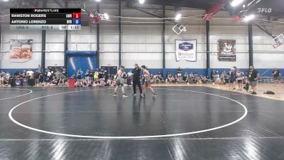 140 lbs Rawston Rogers, Louisiana vs Antonio Lorenzo, New York Blue