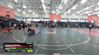 285 lbs Cons. Round 2 - Lukas Cylwik, Trinity (CT) vs Charles Rosenthal, Oneonta State