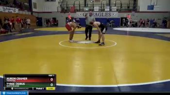 182 lbs Champ. Round 1 - Auron Cramer, Thurston vs Tyree Osirus, North Eugene