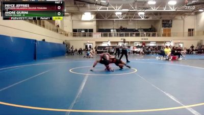 125 lbs Round 4 (6 Team) - Andre Giurini, Triton College vs Pryce Jeffries, Northern Oklahoma College-Tonkawa