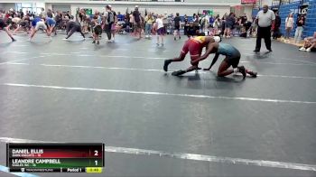 150 lbs Round 5 (6 Team) - LeAndre Campbell, Eagles WC vs Daniel Ellis, Dark Knights