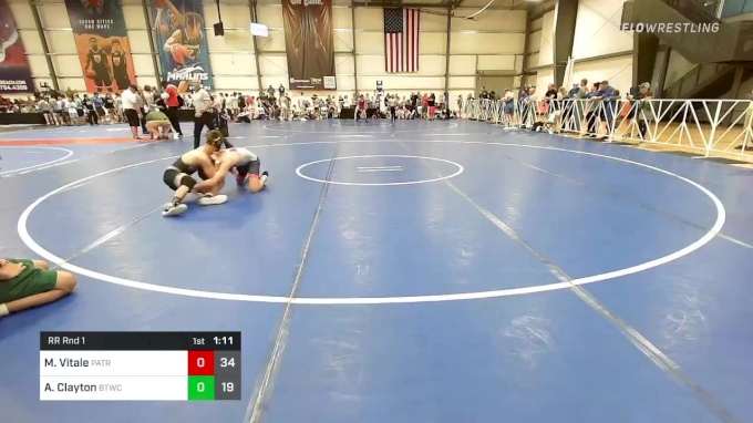 135 lbs Rr Rnd 1 - Max Vitale, Patriot USA Wrestling Club vs Andrew ...