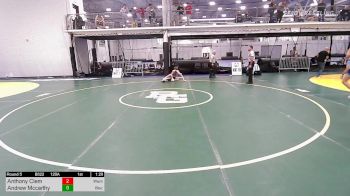 120A lbs Consi Of 4 - Anthony Clem, Wantagh vs Andrew Mccarthy, Blackstone