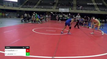 130 lbs Semifinal - Seth Crawford, Brunswick vs Felipe Jacome, Chevy Chase