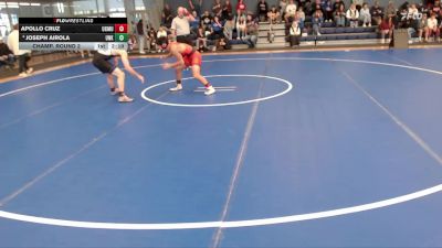 141 lbs Champ. Round 2 - Apollo Cruz, Colorado Mesa University vs Joseph Airola, Nebraska-Kearney