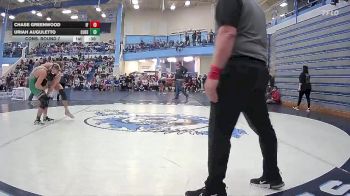 144 lbs Cons. Round 7 - Chase Greenwood, Idaho Falls vs Uriah Auguletto, Syracuse