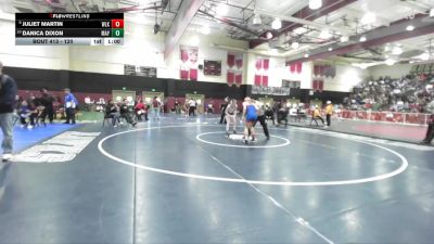 120 lbs Cons. Round 2 - Danica Dixon, Mayfair vs Juliet Martin, Westlake