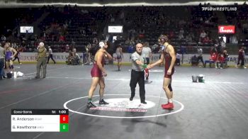 152 lbs Consolation - Rylan Anderson, Reardan vs Gabe Hawthorne, White River